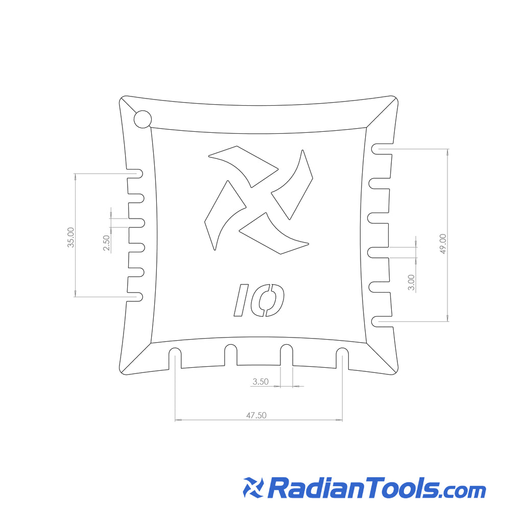 Radius Gauges - 3D Printable