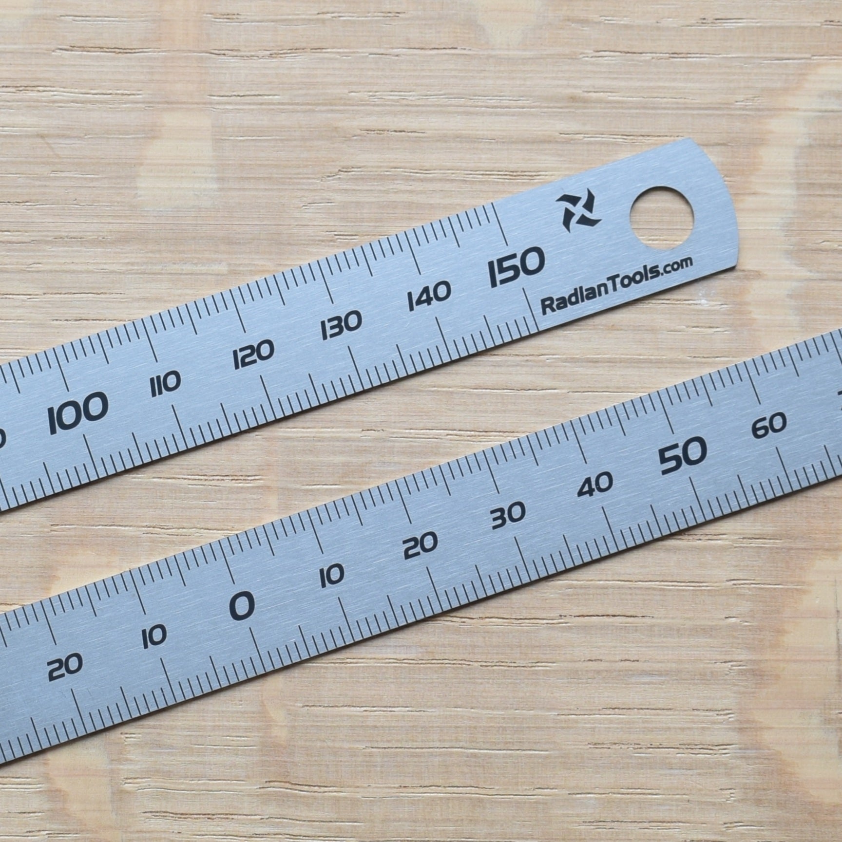 A Ruler Quarter Of An Inch In Mm Radian Tools 150mm Metric Steel