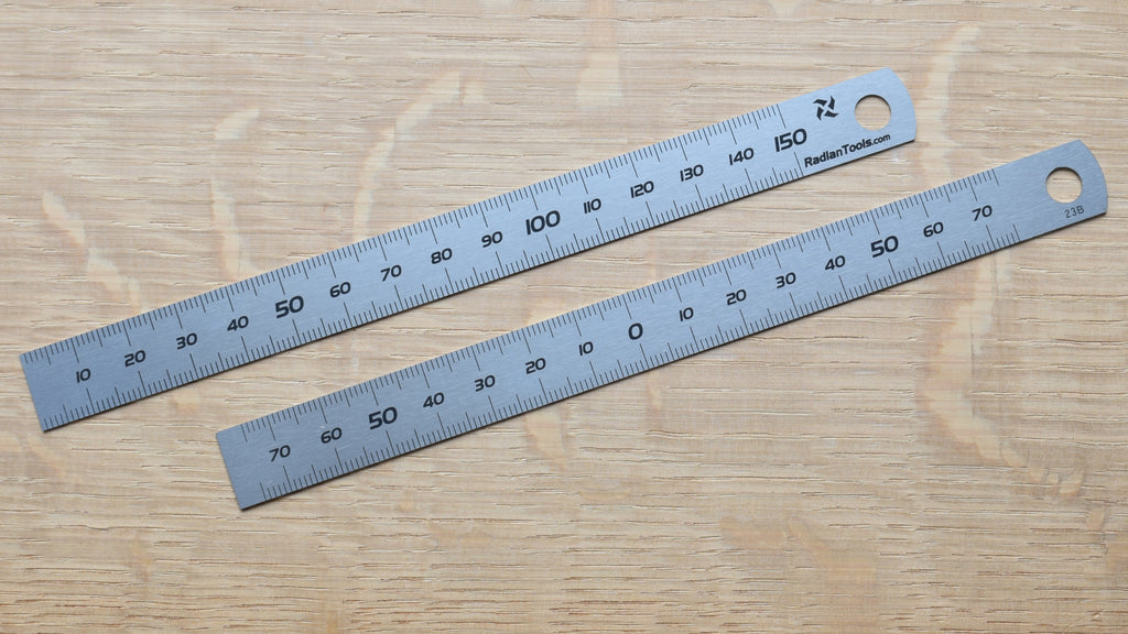 Radian Tools 150mm Metric Steel Rule