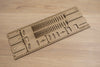 Guitar Design Template - 1:4 Scale