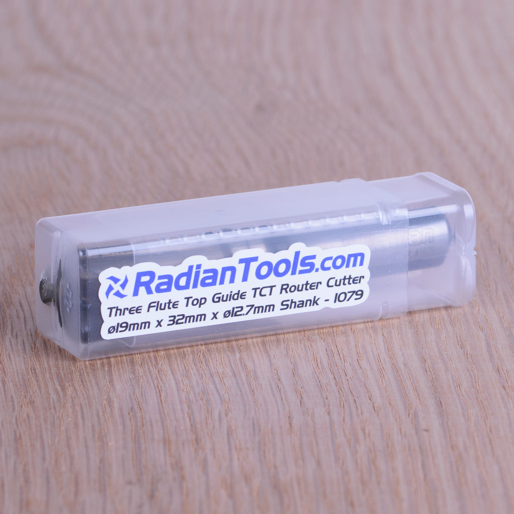 3 Flute Plunging Trimmer Ø19 x 32mm - 1/2" Shank