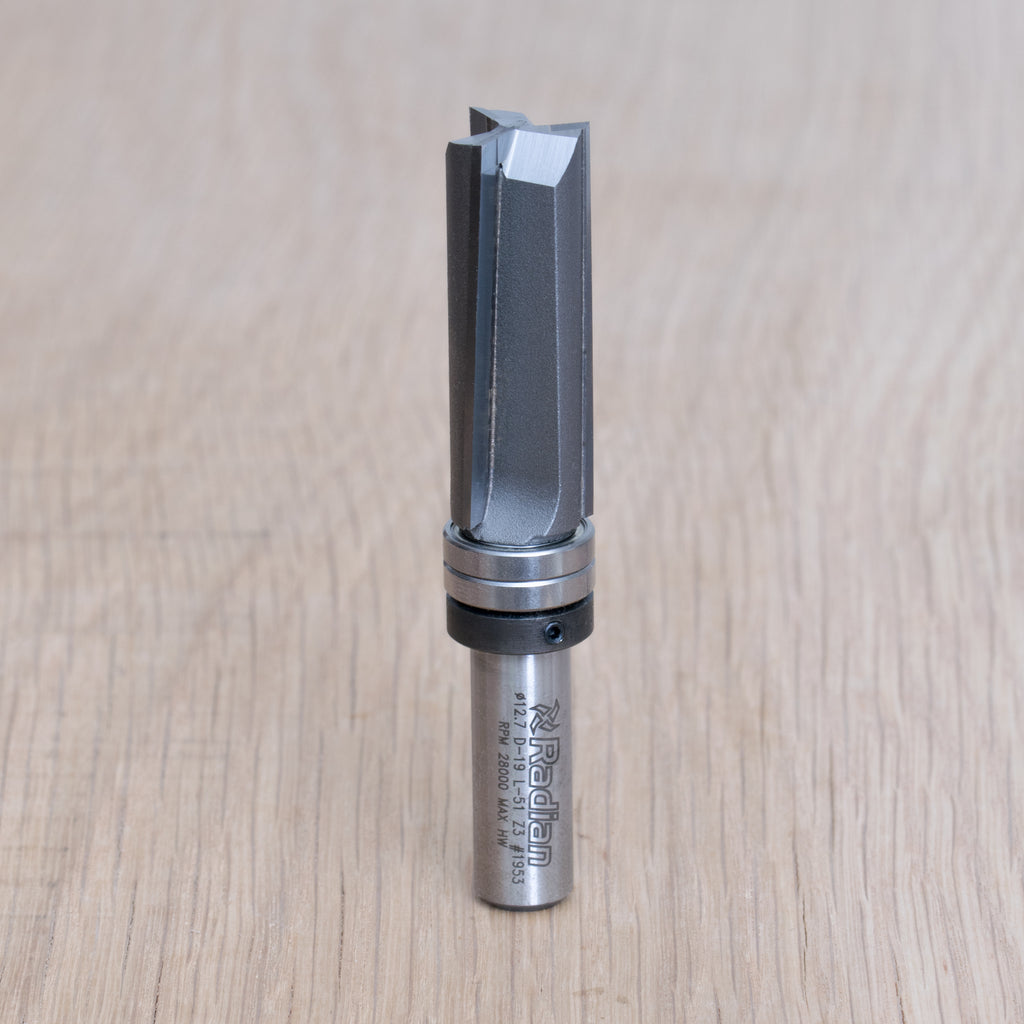 3 Flute Plunging Trimmer Ø19 x 51mm - 1/2" Shank