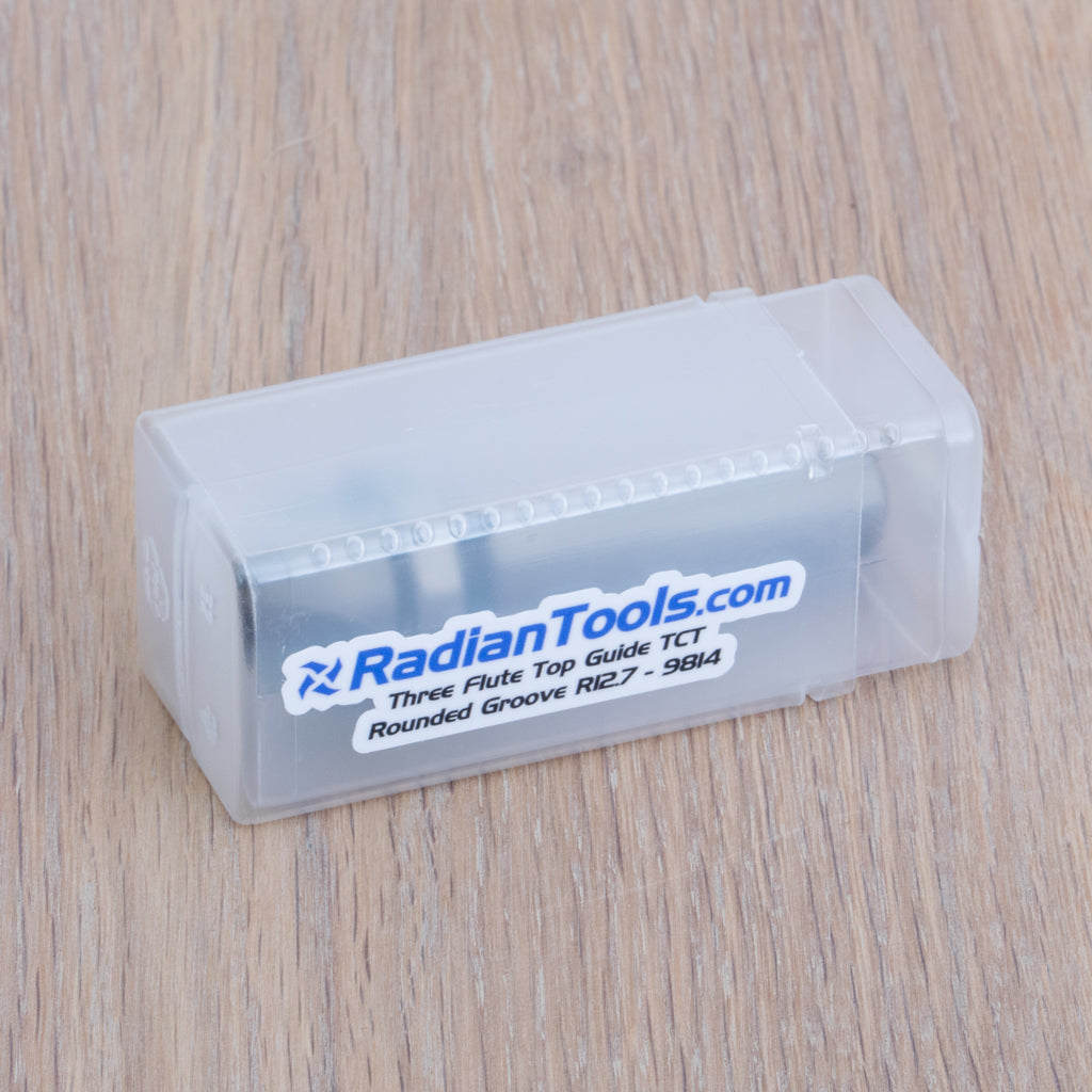 3 Flute Rounded Slot Cutter R12.7mm - 1/2" Shank