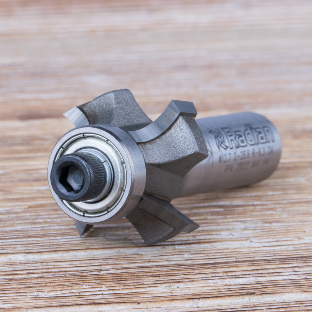 4 Flute Roundover / Ovolo Bit R6.3mm - 1/2